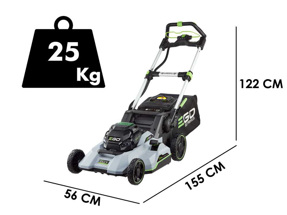 EGO Косачка за трева LM2135E Комплет - 52 см