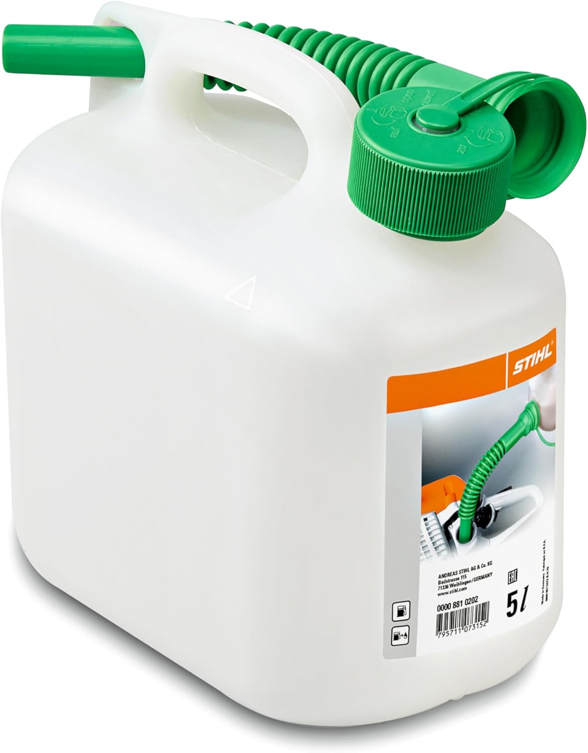 STIHL Fuel Canister 5?L Transparent
